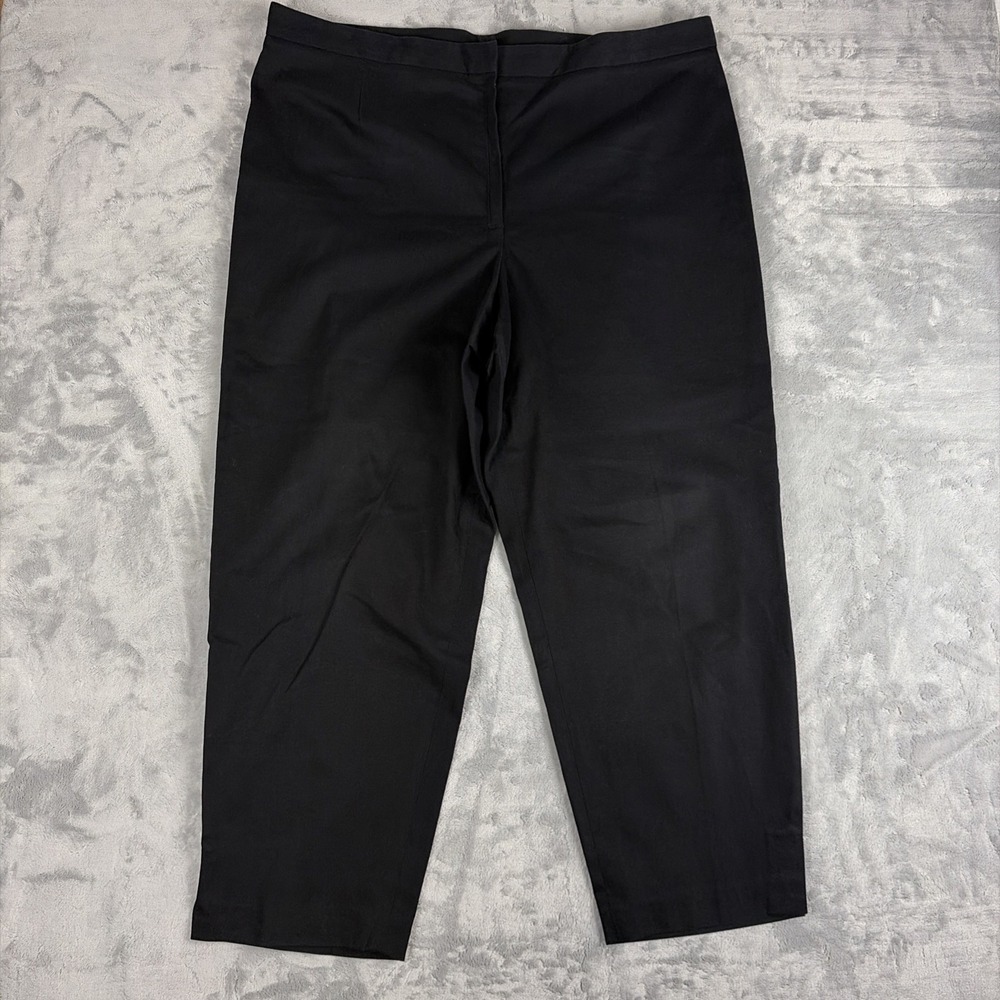 Vintage DKNY Black Dress Pants Size 22W Cotton Spandex Classic Pants